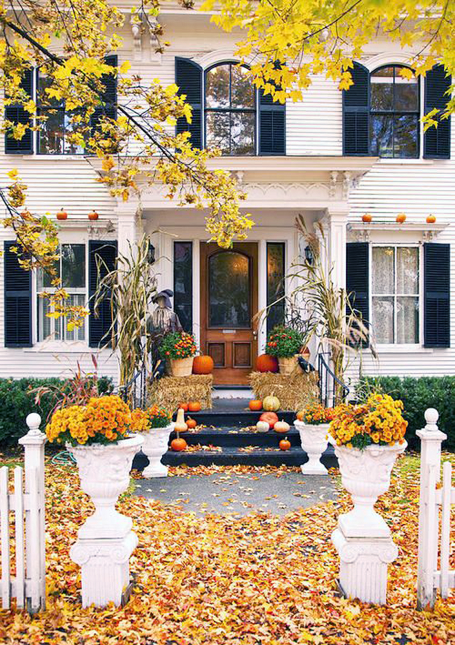 Our Best Exterior Fall and Harvest Decorating Ideas