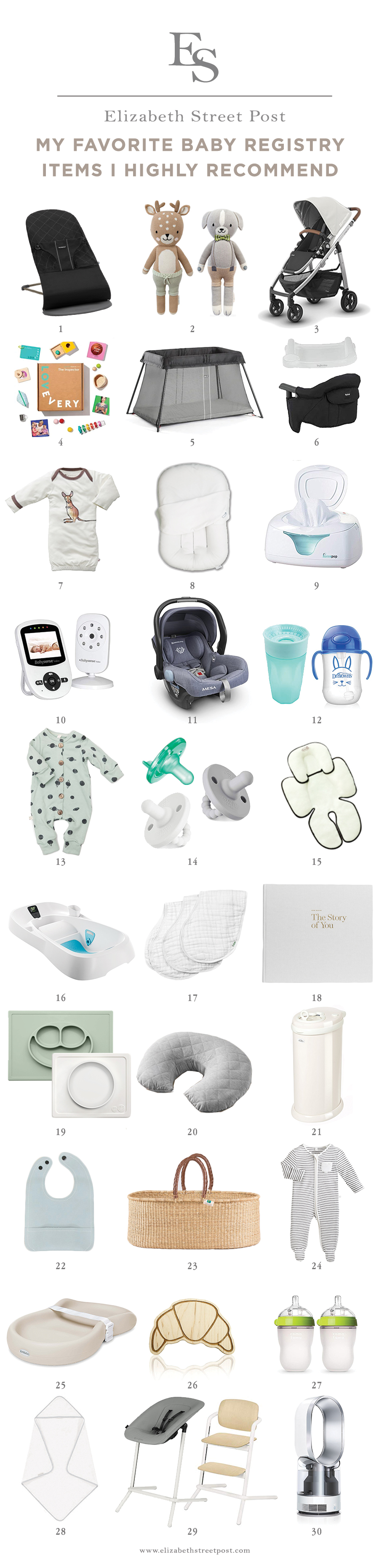 best things for baby registry