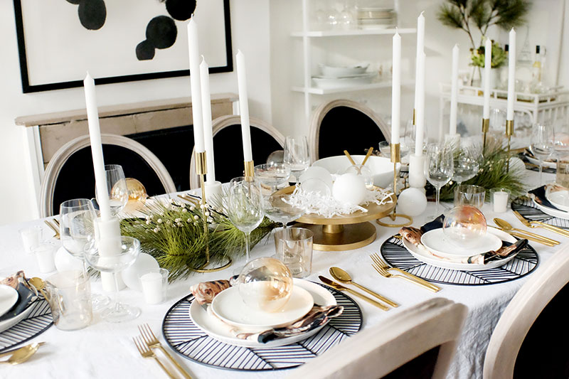 GIVEAWAY: Win A CB2 Holiday Tablescape for 8! - Elizabeth Street Post
