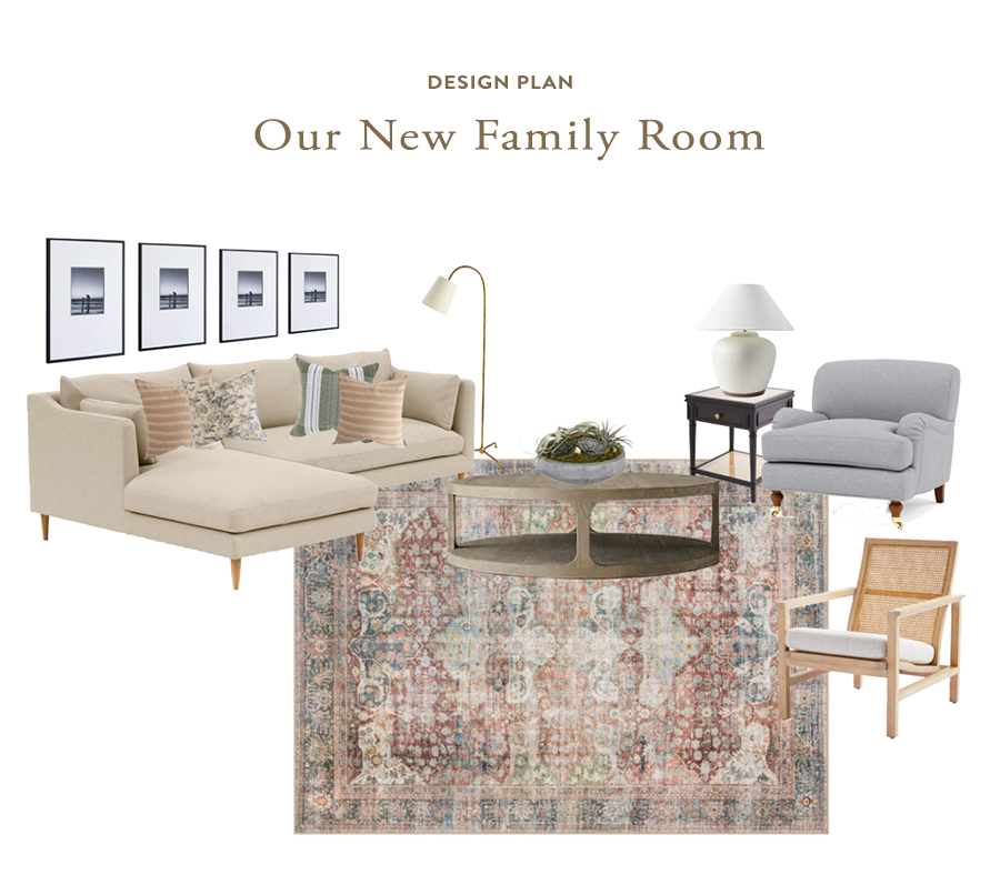 Design Plan: Our New Family Room